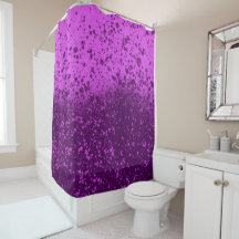 Royal Purple Monochromatic Splatter