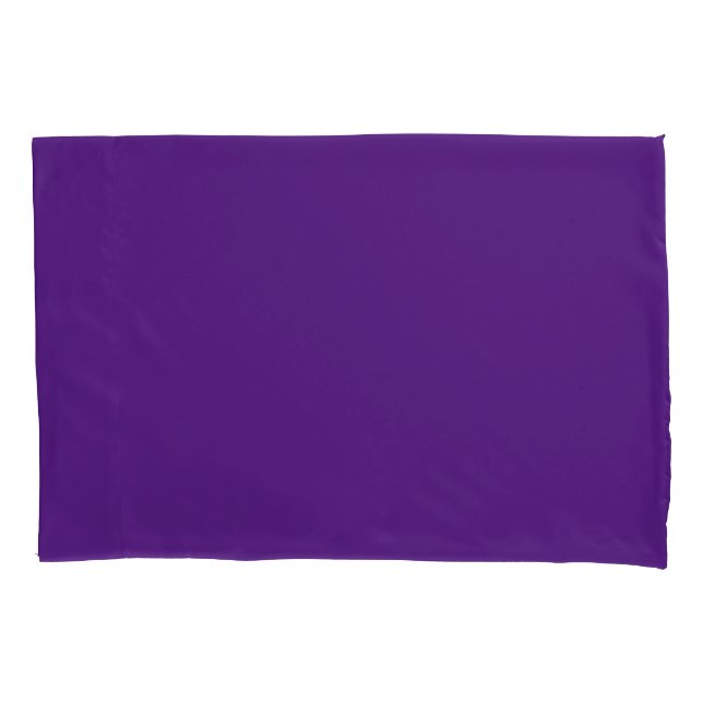 Royal Purple  Pillowcase (Front-Left)