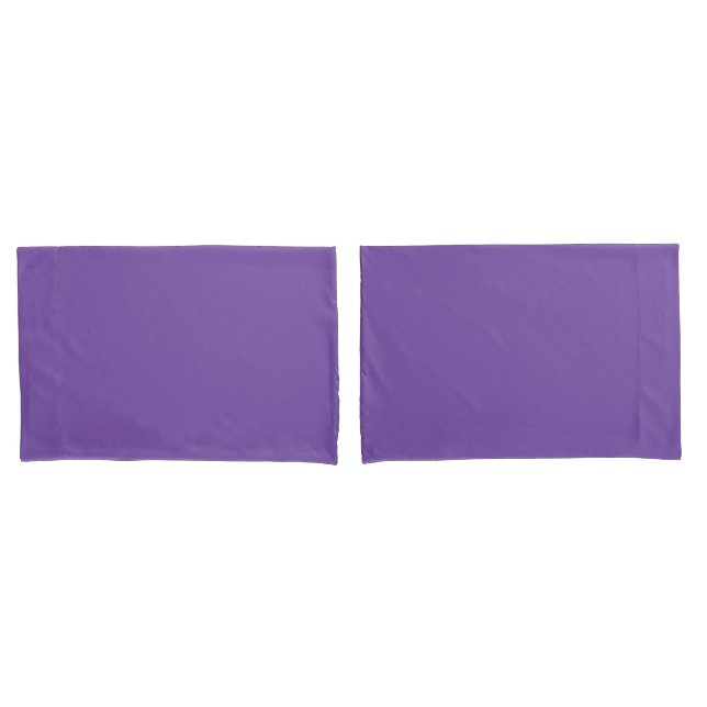 Royal Purple Pillowcase (Front-Set)