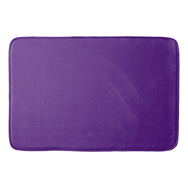 Royal Purple : Solid Colour Bath Mat (Front)