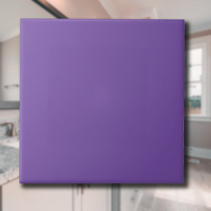 Royal Purple Solid Colour Classic Elegant Tile