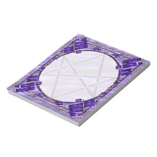Royal Purple Unicursal Notepad