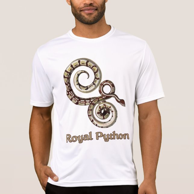 Royal Python Snake T-Shirt (Front)