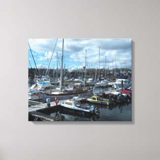 Royal Quays Marina Tyneside Canvas Print