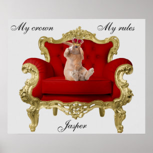 Royal Rabbit Poster