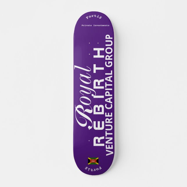ROYAL REBIRTH  VCG Skateboard, 7¾" Deck Skateboard (Front)