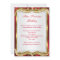 Royal Red Birthday party  Gold Crown Invitation