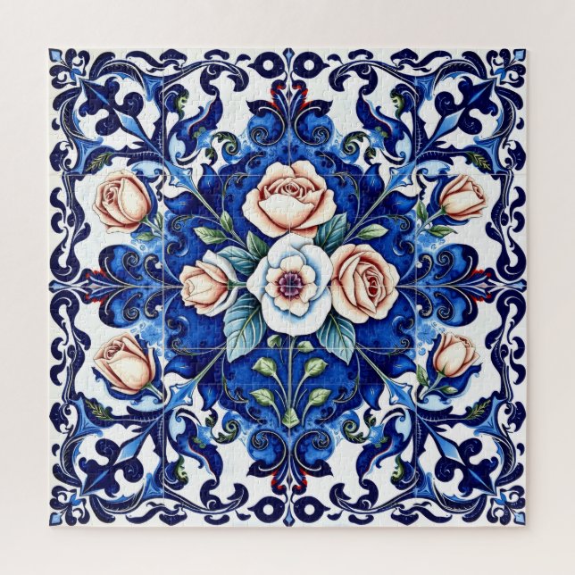royal rose mosaic puzzle (Vertical)