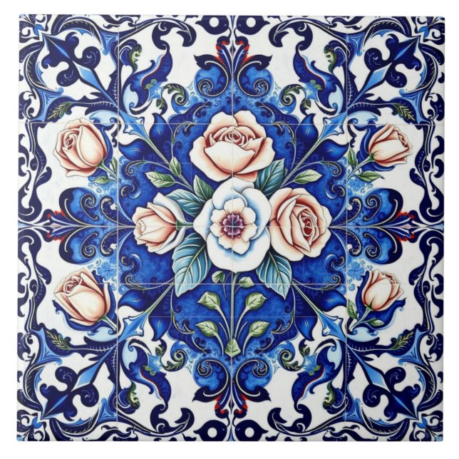 royal rose mosaic tile (Front)
