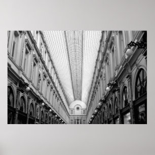 Royal Saint Hubert Galleries, Brussels, Belgium Poster