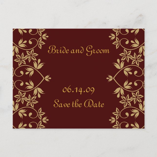 Royal Save The Date Postcards (Front)