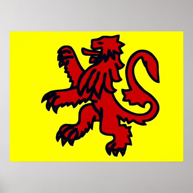 Royal Scottish lion Poster (Front)