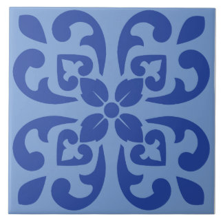 Royal Scroll Blossom Tile