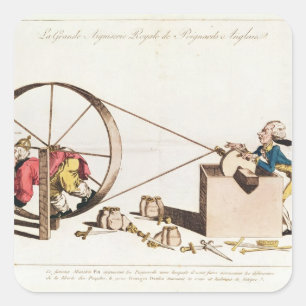 Royal Sharpening Service Square Sticker