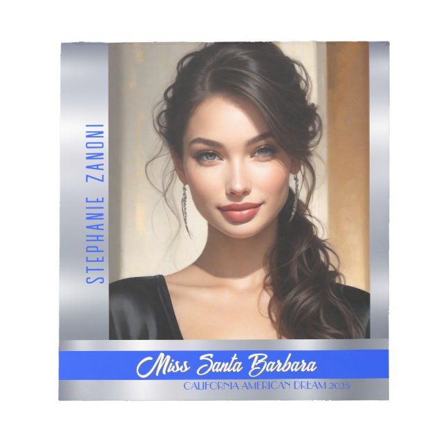 Royal Shine Pageant Titleholder Notepad (Front)