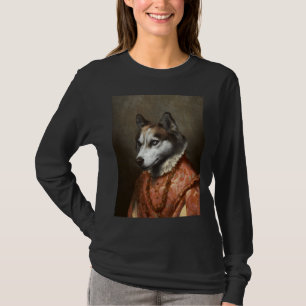 Royal Siberian Husky Renaissance Portraits T-Shirt