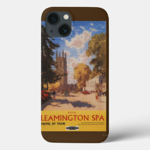 Royal Spa, Street View British Railways Poster iPhone 13 Case