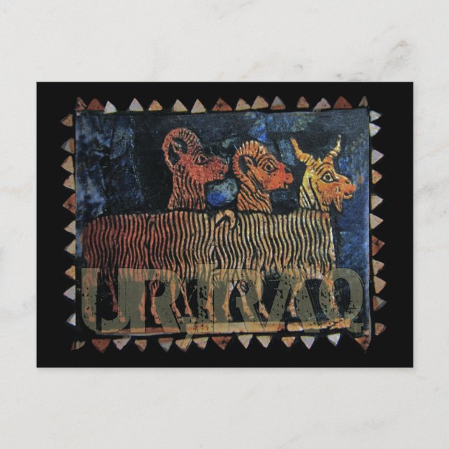 Royal Standard of Ur Iraq Postcard (Front)