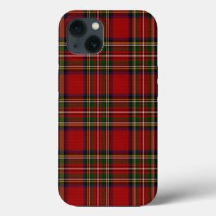 Royal Stewart Clan Tartan Plaid iPhone 13 Case