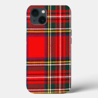 Royal Stewart Clan Tartan Plaid