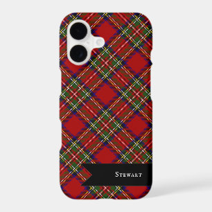 Royal Stewart Clan Tartan Plaid Pattern