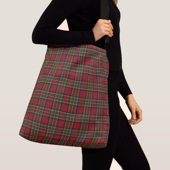 Royal Stewart Cross Body Bag (Close Up)