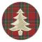 Royal Stewart Plaid Christmas Envelope Seal