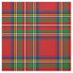 Royal Stewart Tartan Fabric