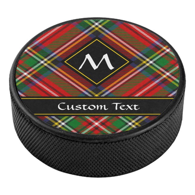 Royal Stewart Tartan Hockey Puck (3/4)