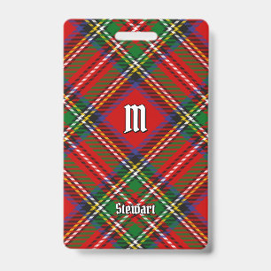 Royal Stewart Tartan ID Badge