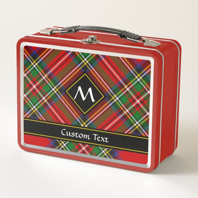 Royal Stewart Tartan Metal Lunch Box (Front)