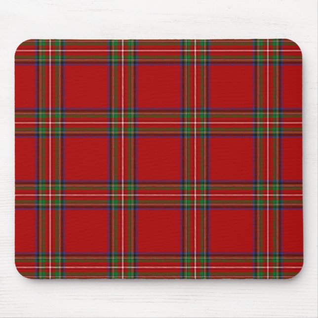 Royal Stewart Tartan Mousepad (Front)