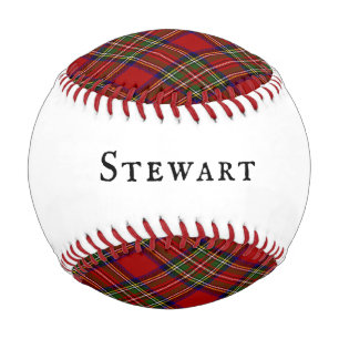 Royal Stewart Tartan Plaid Clan Scottish Pattern Baseball