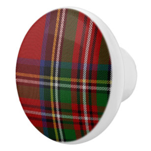 Royal Stewart Tartan Plaid Drawer Pull