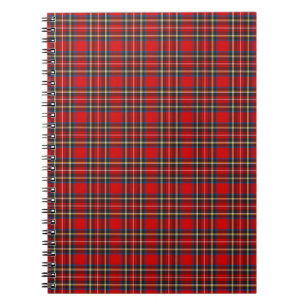 Royal Stewart Tartan Plaid Scottish Pattern Notebook