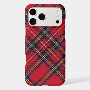 Royal Stewart tartan red black plaid