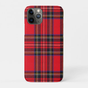 Royal Stewart tartan red black plaid Case-Mate iPhone Case