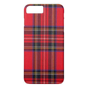 Royal Stewart tartan red black plaid Case-Mate iPhone Case