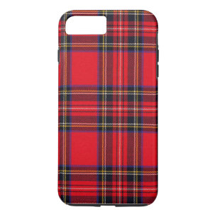 Royal Stewart tartan red black plaid Case-Mate iPhone Case