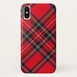 Royal Stewart tartan red black plaid Case-Mate iPhone Case