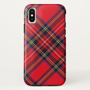 Royal Stewart tartan red black plaid Case-Mate iPhone Case