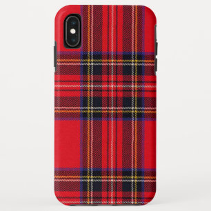 Royal Stewart tartan red black plaid Case-Mate iPhone Case