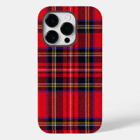 Royal Stewart tartan red black plaid