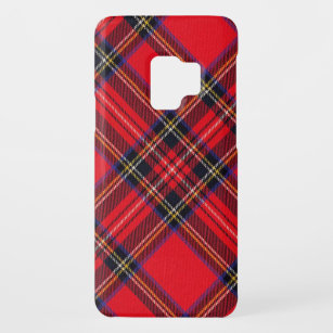 Royal Stewart tartan red black plaid Case-Mate Samsung Galaxy S9 Case
