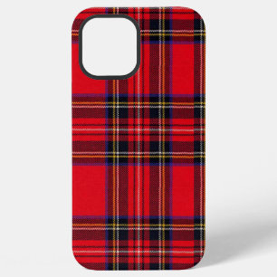 Royal Stewart tartan red black plaid iPhone 12 Pro Max Case