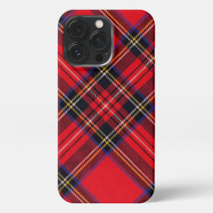 Royal Stewart tartan red black plaid iPhone 13 Pro Case