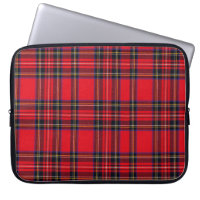 Royal Stewart tartan red black plaid