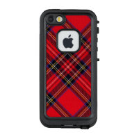 Royal Stewart tartan red black plaid