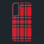 Royal Stewart tartan red black plaid Samsung Galaxy Case<br><div class="desc">Royal Stewart clan tartan red black plaid</div>