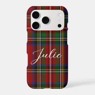 Royal Stewart Tartan Red Green Plaid Pattern